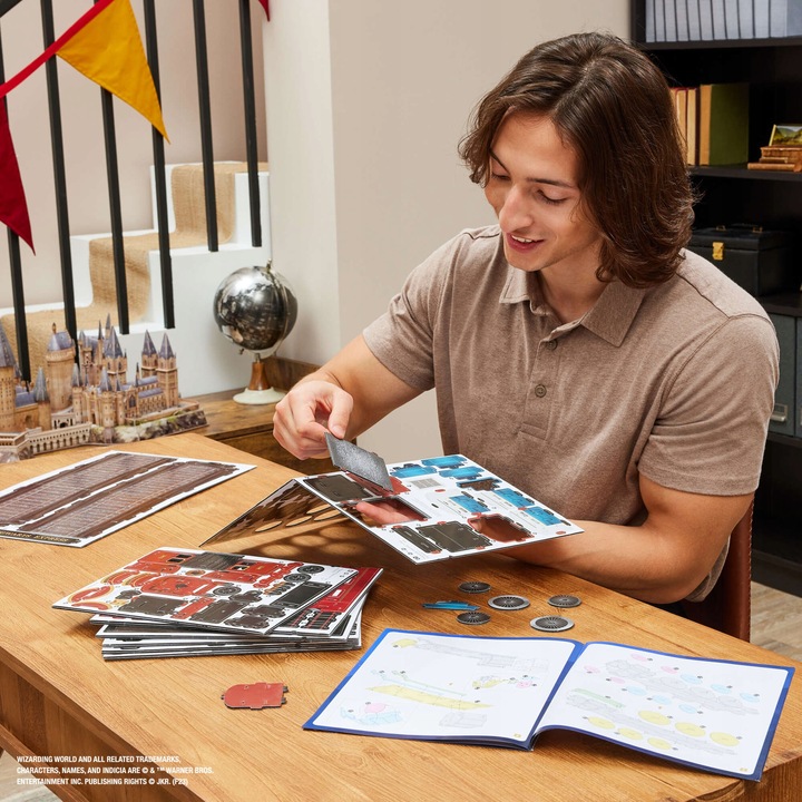 HARRY POTTER HOGWARTS EXPRESS POCIAG PUZZLE MODEL 3D DO ZŁOŻENIA 4D BUILD