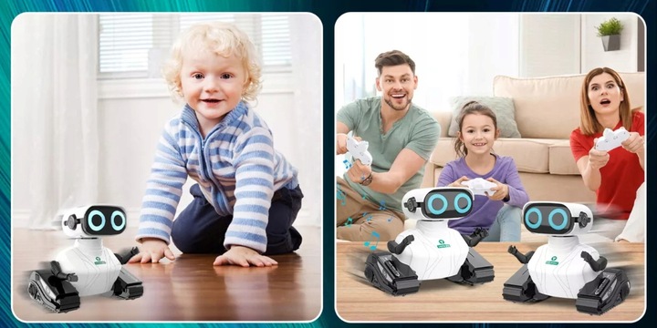 ROBOT ZDALNIE STEROWANY INTERAKTYWNY SMART E-WALL NA PILOT RC