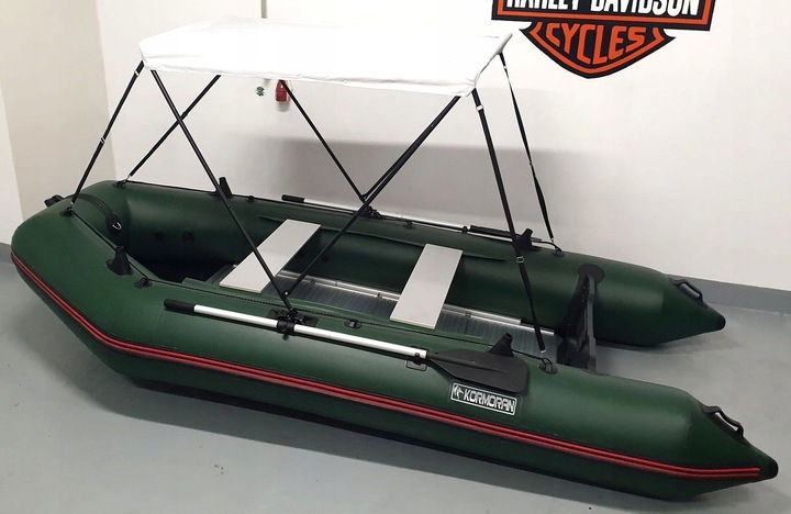 Daszek bimini pontonu łodzi uniwersalny