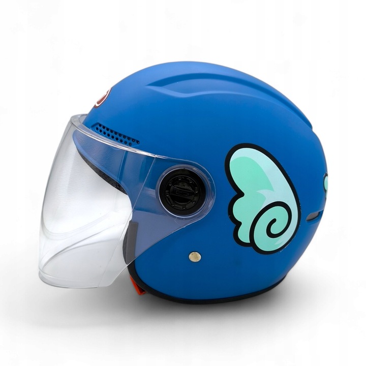 KASK DZIECIĘCY MOTOCYKLOWY DLA DZIECKA MOTOR SKUTER ROWER JUNIOR NA PREZENT