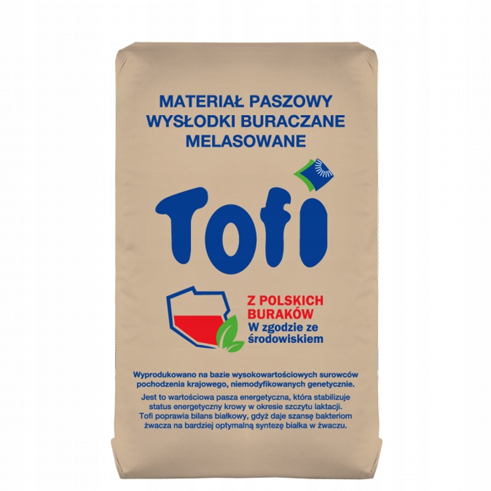 Wysłodki Tofi buraczane melasowane 30kg BYDŁO KONIE OWCE KOZY