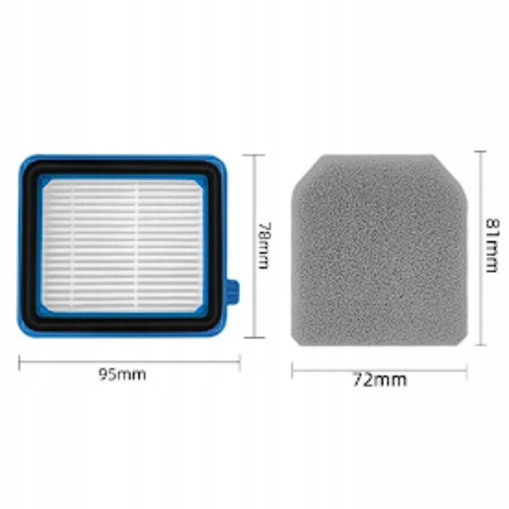 2 x Komplet filtrów do odkurzaczy Electrolux WELL Q6 / Q7 / Q8 ESKW1