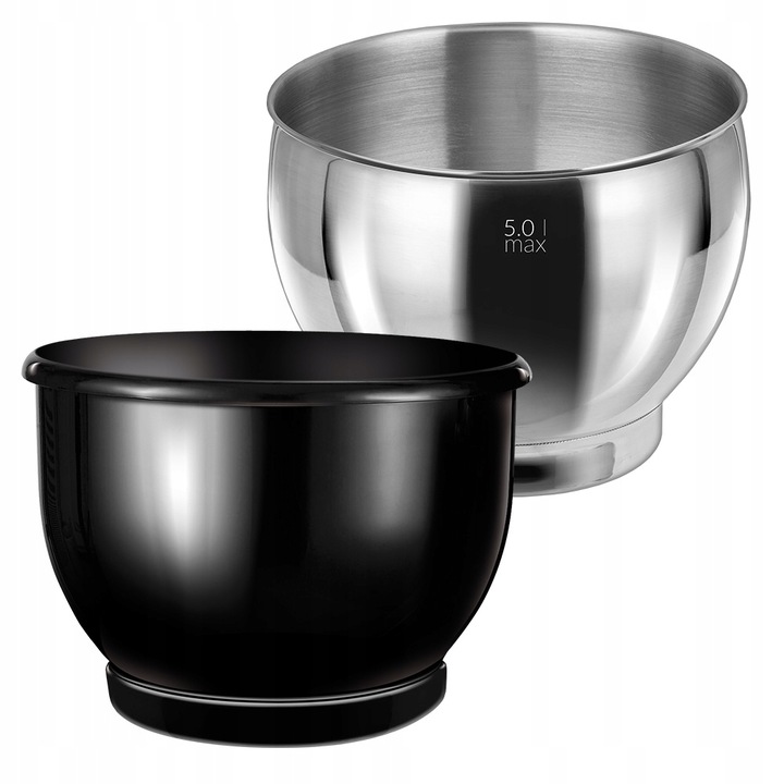 Robot kuchenny planetarny wielofunkcyjny 2 misy zestaw czarny MPM MRK-21