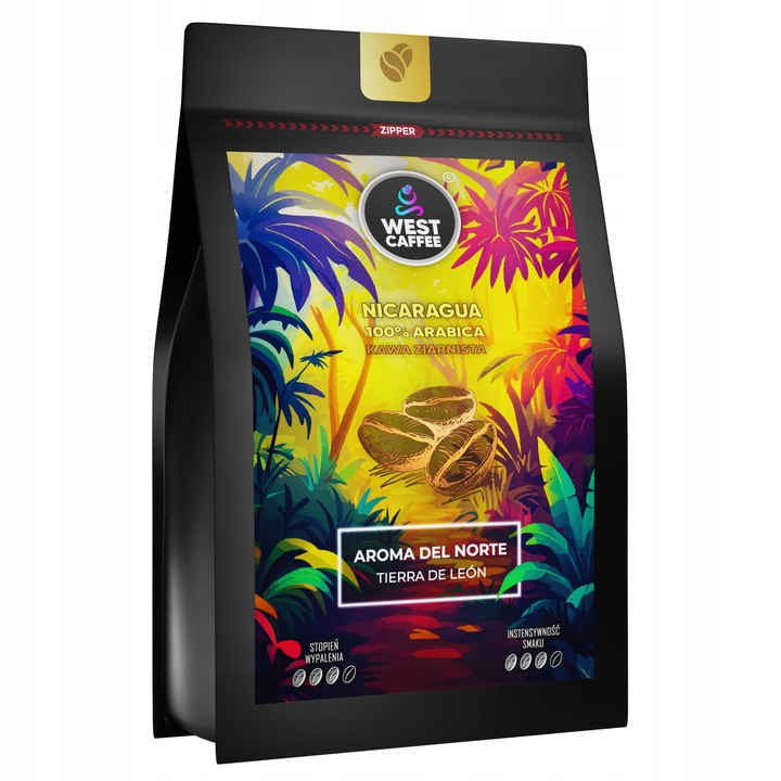 Kawa Ziarnista Zestaw 6x250g West Caffee MIX Świeżo Palona 100% Arabica