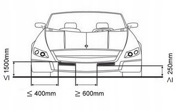 COB MATRIX ŚWIATŁA DO JAZDY DZIENNEJ LED AUTOMAT