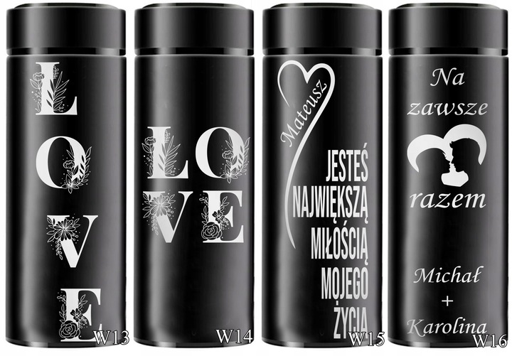 KUBEK TERMICZNY TERMOS PREZENT na Walentynki dla niej niego Dzień Kobiet