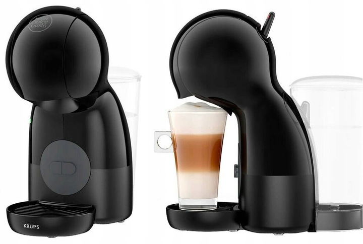 Ekspres kapsułkowy Krups Dolce Piccolo XS KP1A3B Czarny 1600W Na Kapsułki