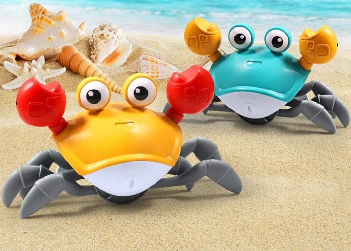 TAŃCZĄCY UCIEKAJĄCY PEŁZAJĄCY KRAB DO RACZKOWANIA DŹWIĘK