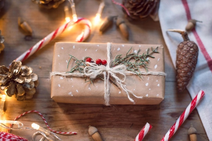 DOMEK 21x10 CM NA TEALIGHT LAMPION CERAMICZNY ŚWIĄTECZNY PREZENT NA ŚWIĘTA