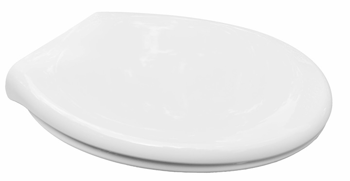 Deska sedesowa wolnoopadająca wypinana UNIWERSALNA owalna WC kołki + śruby