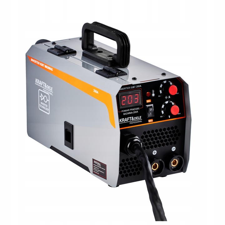 Spawarka INWERTEROWA INWERTOROWA MIG FLUX MMA MIGOMAT 200A PÓŁAUTOMAT DRUT