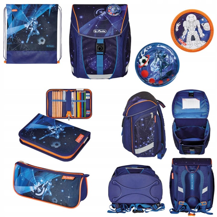 Zestaw tornister FiloLight Plus Galaxy Gam herlitz