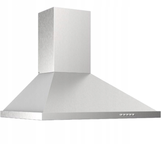 OKAP KUCHENNY KOMINOWY ŚCIENNY 60CM STAL LED