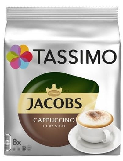 Kapsułki TASSIMO Jacobs Cappuccino Classico 2 x 8