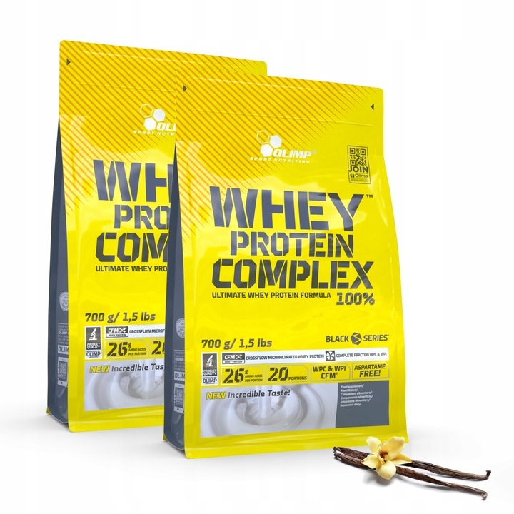 OLIMP WHEY PROTEIN COMPLEX 100% 2x700g BIAŁKO WPC