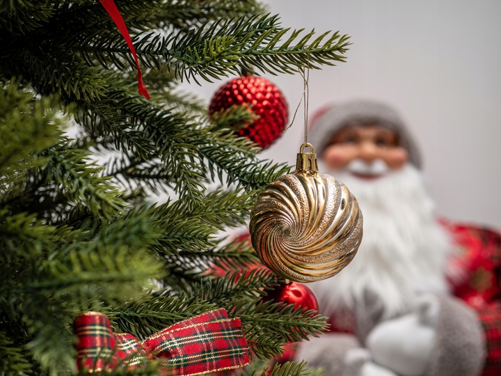 ZESTAW BOMBEK CHOINKOWYCH 115 szt BOMBKI MIX WZORY NIETŁUKĄCE