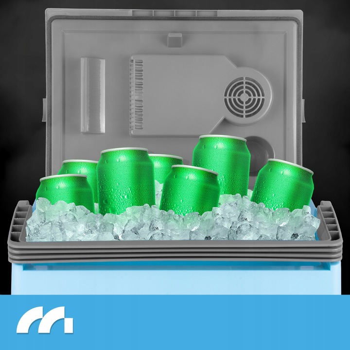 LODÓWKA TURYSTYCZNA MOBILNA SAMOCHODOWA 25L CHŁODZENIE GRZANIE 12V/230V