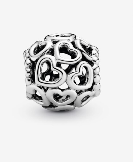 Pandora Charms Ażurowe Serduszka 790964