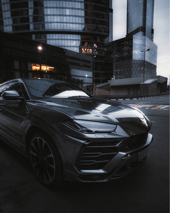 FOLIA SAMOPRZYLEPNA NA AUTO SZARY POŁYSK HQ 200cm