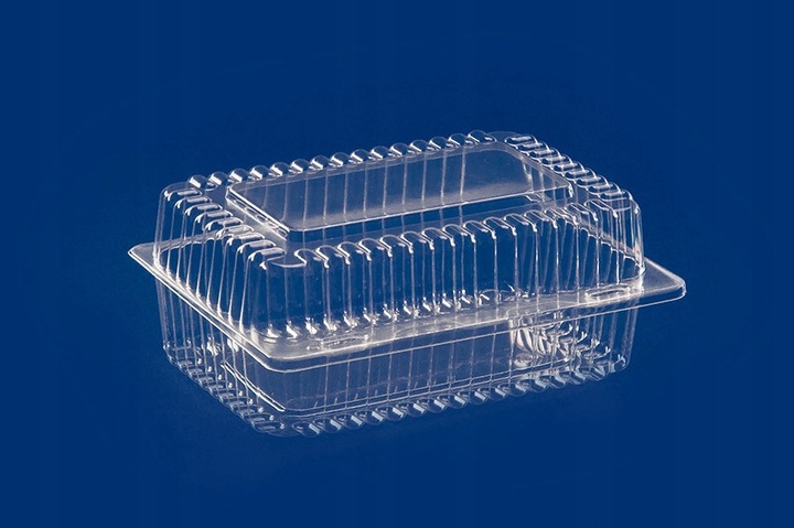 Pojemnik na Ciasto Opakowanie Cukiernicze Plastikowy Przezroczysty Na Tort