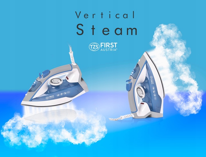 Żelazko parowe PRASOWANIE W PIONIE First Austria