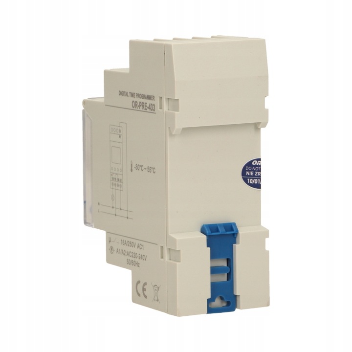 PROGRAMATOR WYŁĄCZNIK WŁĄCZNIK CZASOWY NA SZYNĘ