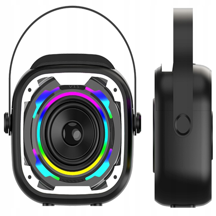 Zestaw do Karaoke Bluetooth Bezprzewodowy Głośnik + 2 Mikrofony Dla Dzieci