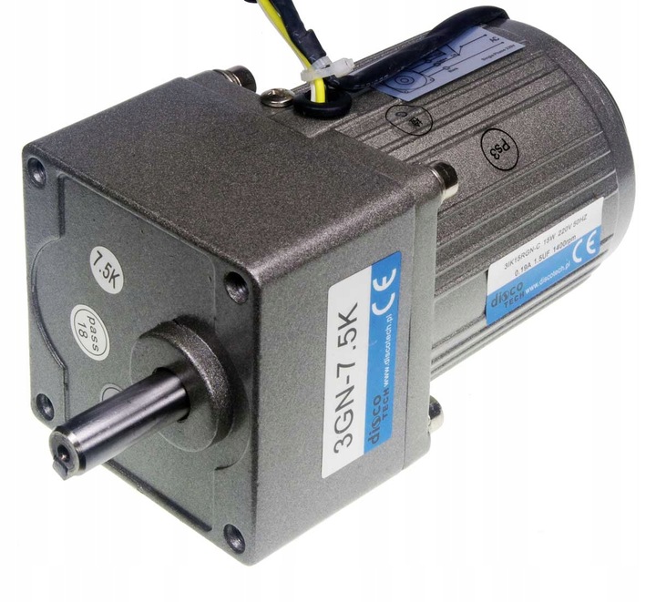 Motoreduktor jednofazowy z regulatorem 12-170 obr./min 15W