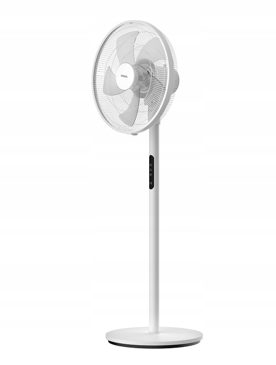 Wentylator stojący HYG wiatrak podłogowy cichy mocny 5 łopatek aż 45cm XXL