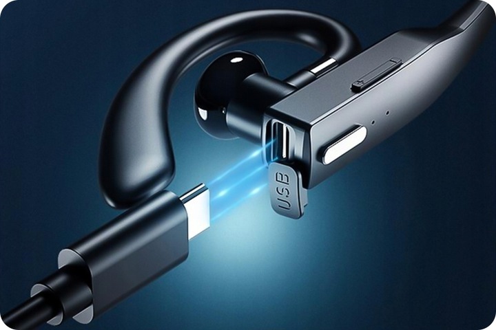 SŁUCHAWKA BLUETOOTH 5.1 DO ROZMÓW KIEROWCY POWERBANK ETUI ŁADUJĄCE MULTI