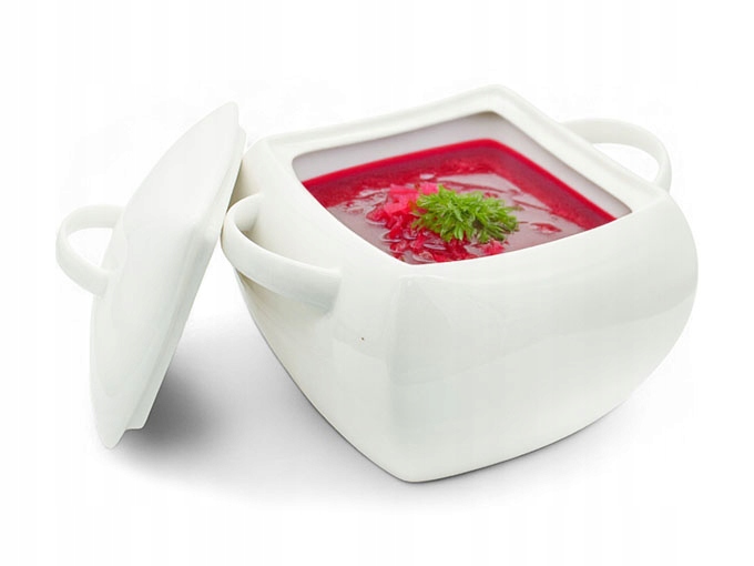 WAZA z pokrywą 4,5L do zupy rosołu NACZYNIE misa zamykana STOŁOWA