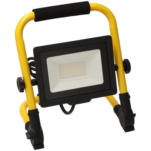 HALOGEN LED 50W Roboczy Budowlany IP65 z Uchwytem