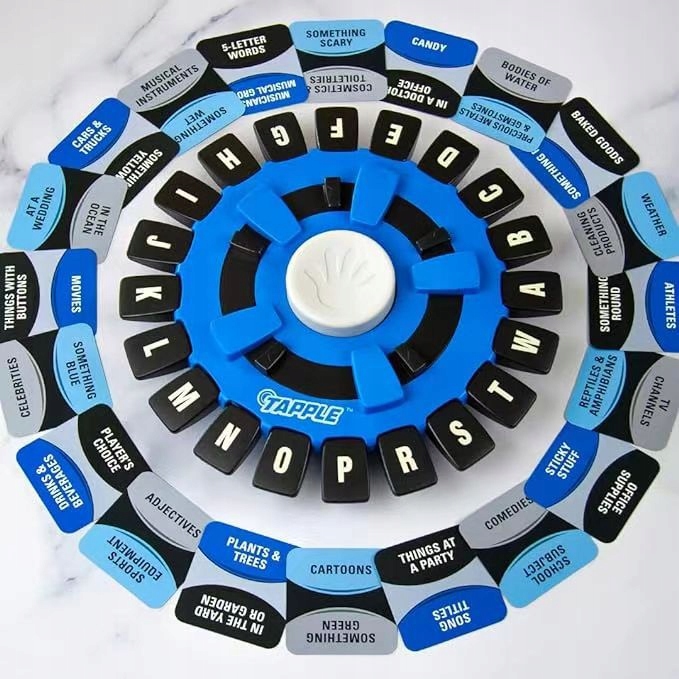 THINK WORDS GAME WITH LETTERS, STRATEGIC PARTY BOARD GAMES FOR FAMILY