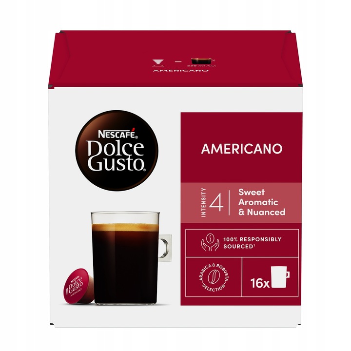 Zestaw Kaw w kapsułkach Nescafe Dolce Gusto 16 kapsułek x4