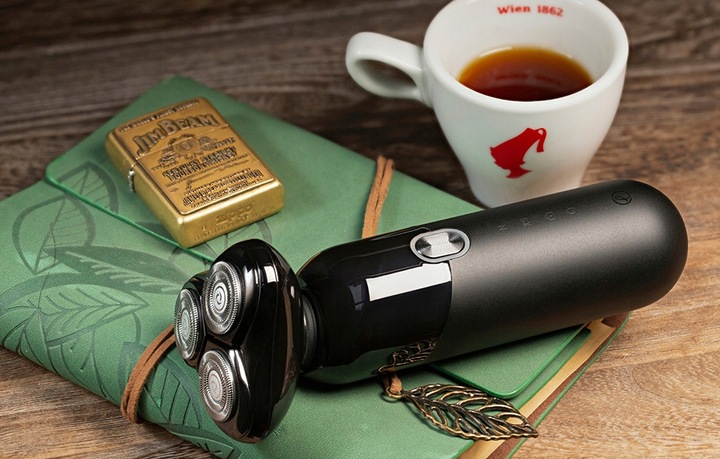 GOLARKA ELEKTRYCZNA MASZYNKA DO GOLENIA ENCHEN MĘSKA MOCHA DO ZAROSTU