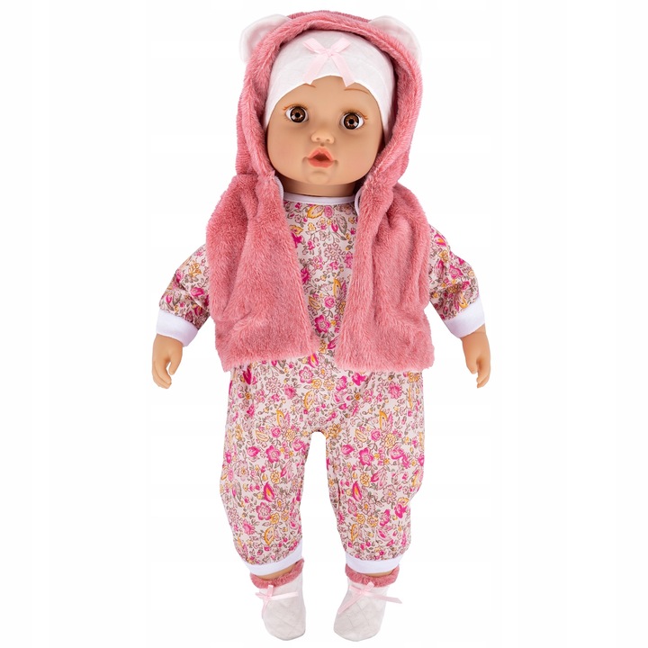 DUŻA LALKA BOBAS INTERAKTYWNA ŚPIEWA I MÓWI PO POLSKU 45CM