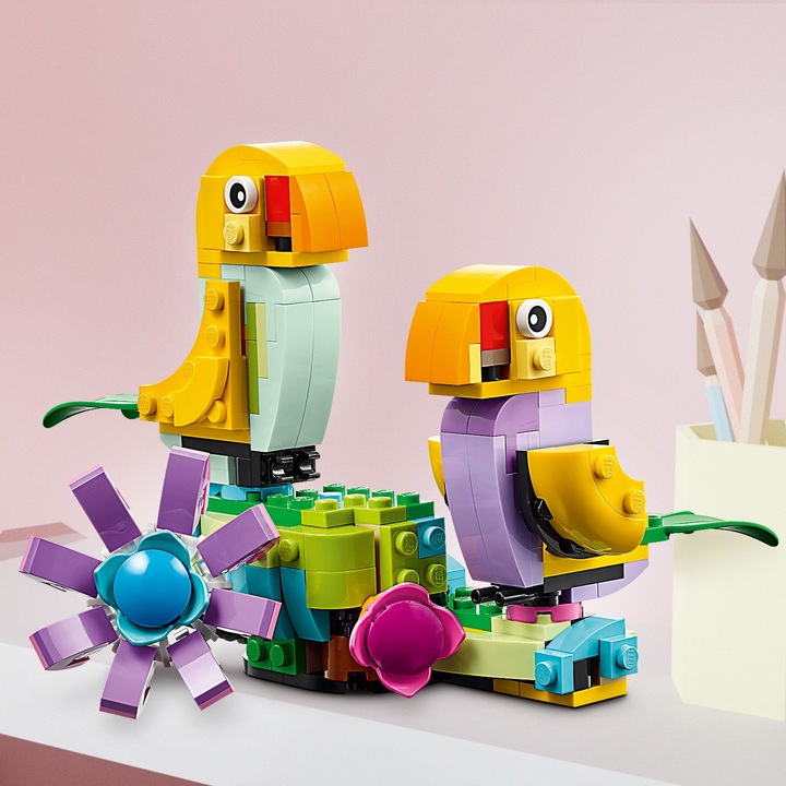 PREZENT LEGO DLA 8+ LATKI Creator 31149 Kwiaty w konewce + TORBA LEGO
