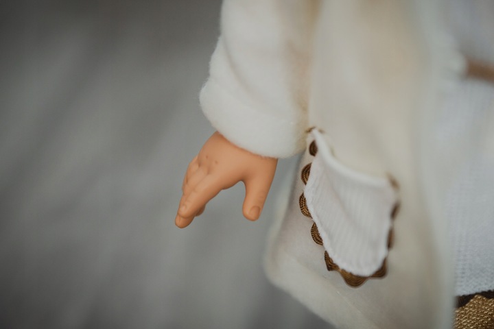 LALKA BOBAS INTERAKTYWNA ŚPIEWA I MÓWI PO POLSKU ANGIELSKU KINDERPLAY 47cm