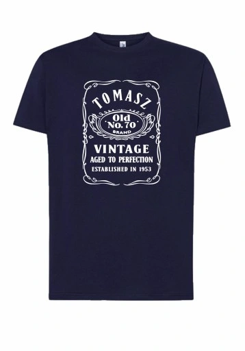 KOSZULKA MĘSKA 30 40 50 60 70 URODZINY PREZENT