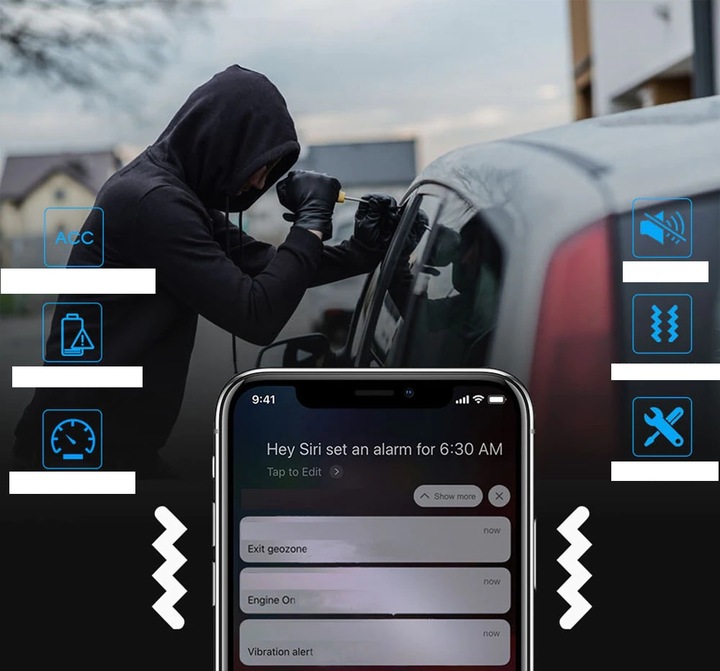 LOKALIZATOR GPS TK905 5000mAh 90 DNI MAGNES PODSŁUCH APP BEZ ABONAMENTU