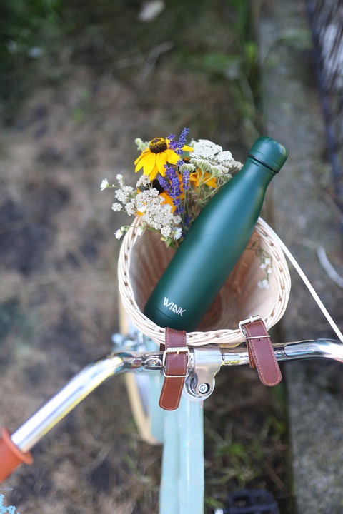 Butelka termiczna WINK DARK GREEN 500ml, bez BPA