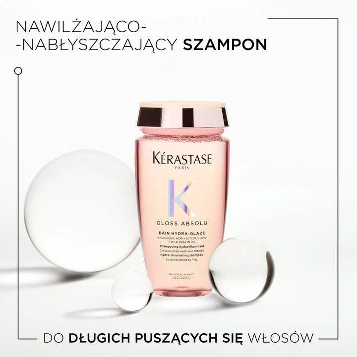 Kerastase Gloss Absolu szampon wygładzający do włosów puszących 250ml