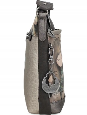 A152 Torebka Anekke listonoszka szeroki pas seria Real z dziewczynką