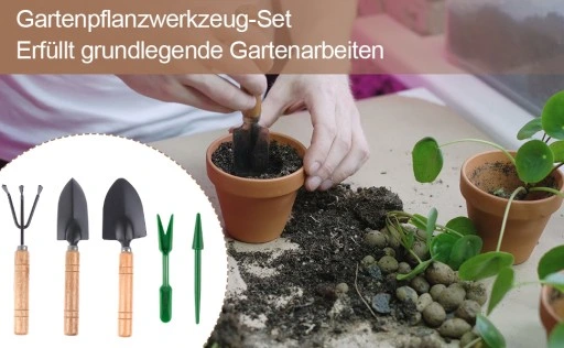 3-CZĘŚCIOWY MINI ZESTAW NARZĘDZI OGRODOWYCH NARZĘDZIA AKCESORIA DO OGRODU