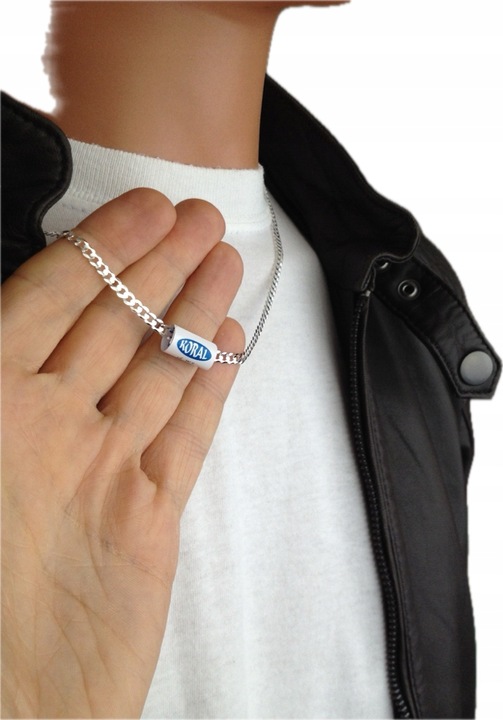 Pancerka Łańcuszek Srebrny Męski Szeroki Naszyjnik (na PREZENT)