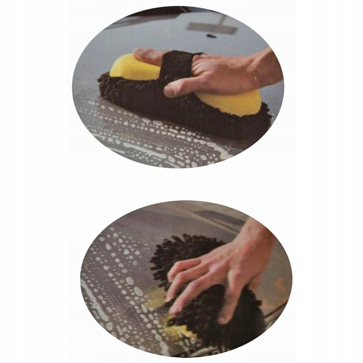 Gąbka do mycia auta z mikrofibrą Dunlop