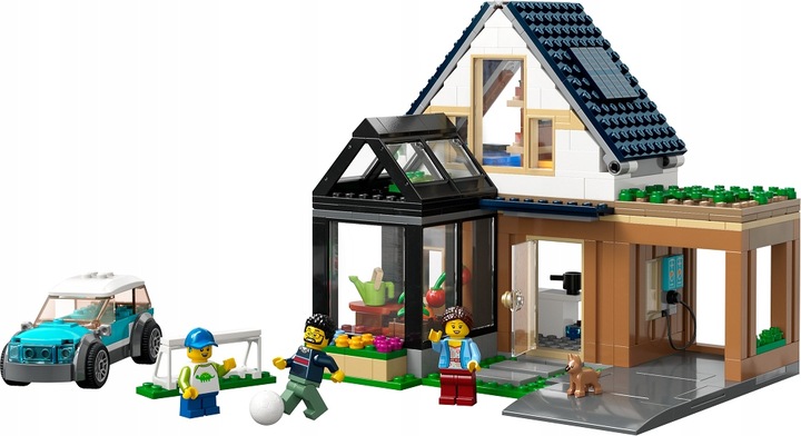 LEGO City Domek rodzinny i samochód 60398 ZESTAW 6+ NOWY Na PREZENT Klocki