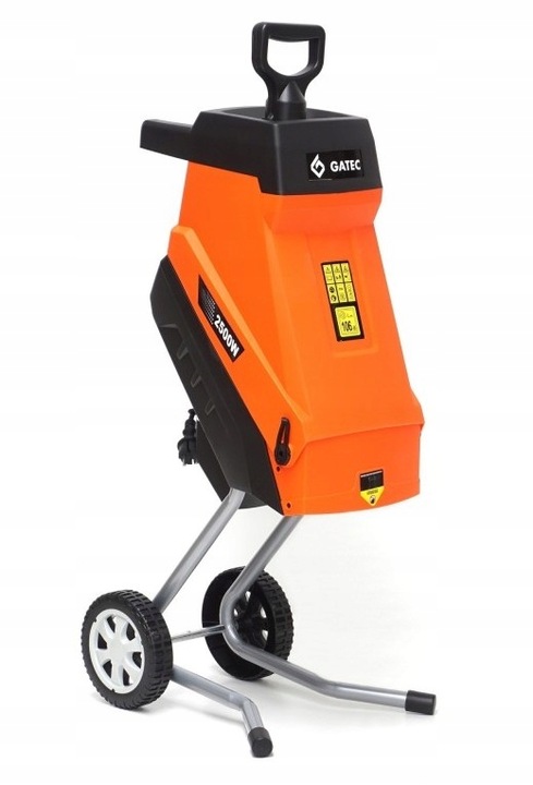 Rozdrabniacz nożowy do gałęzi, Rębak GATEC GT 145 RE / 2500W + Kosz