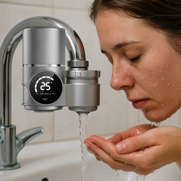 FILTR DO WODY ZAAWANSOWANY 8-stopniowy Kran Bez narzędzi Czysta Woda