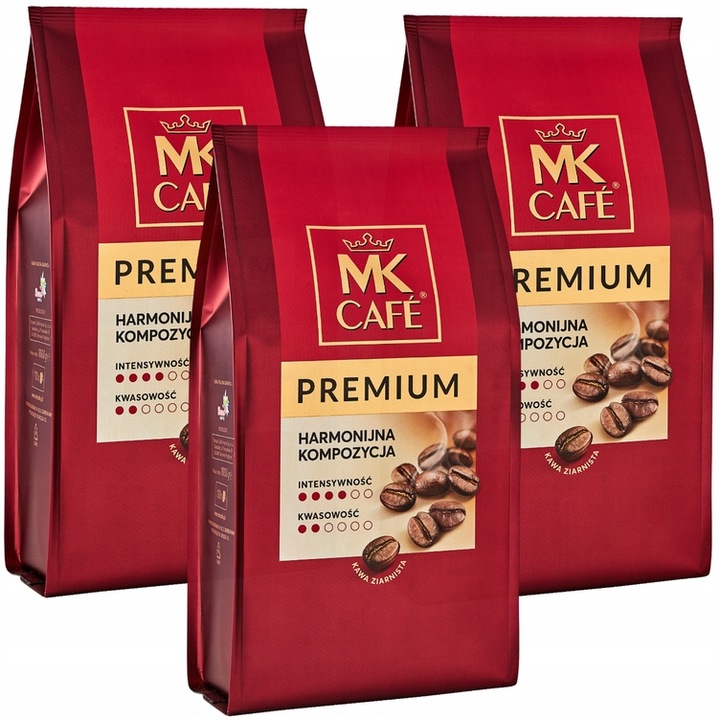 Kawa ziarnista MK Cafe Premium 3x1kg
